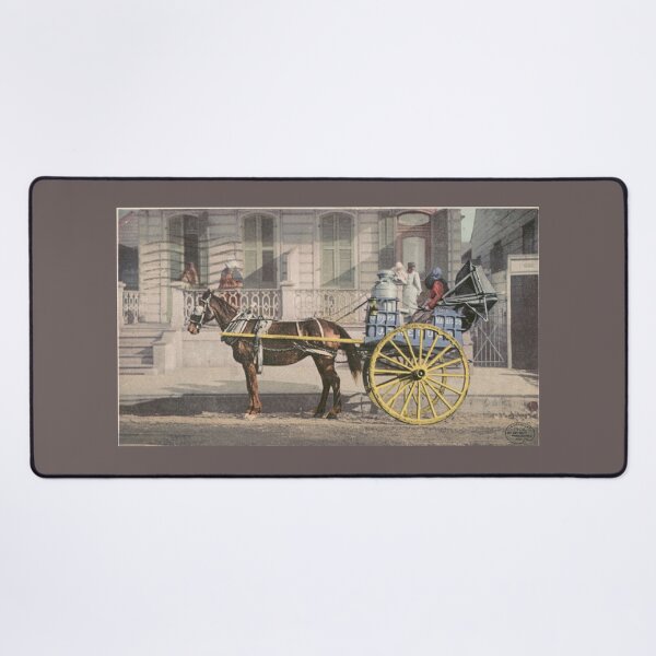 Item preview, 1906 New Orleans milk wagon designed and sold by LeJeuneGifts.