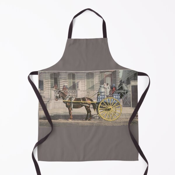 Item preview, 1906 New Orleans milk wagon designed and sold by LeJeuneGifts.