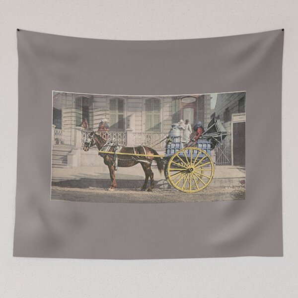 Item preview, 1906 New Orleans milk wagon designed and sold by LeJeuneGifts.