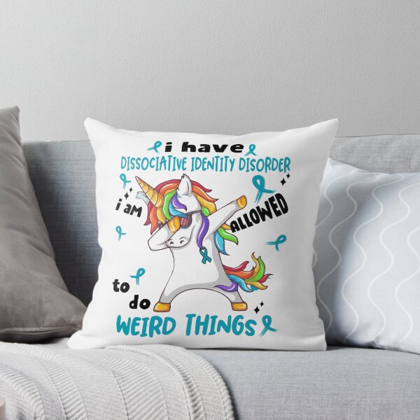Item preview, Dissociative Identity Disorder Awareness Funny I have Dissociative Identity Disorder i'm allowed to do Weird Things! designed and sold by JanetShop809.