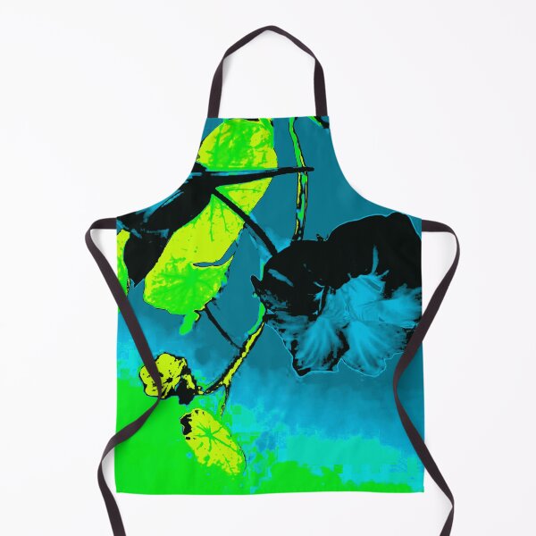 Item preview, Abstract Blue Green Yellow Monks Cress by Iritof designed and sold by iritof.