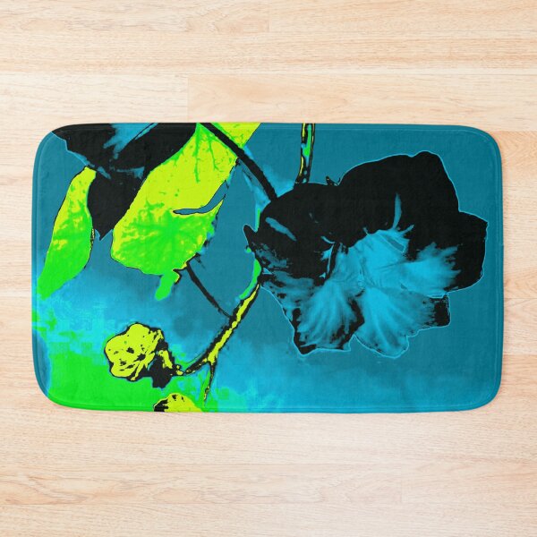 Item preview, Abstract Blue Green Yellow Monks Cress by Iritof designed and sold by iritof.