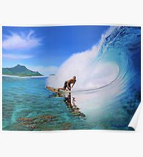 Surfen Dan Poster