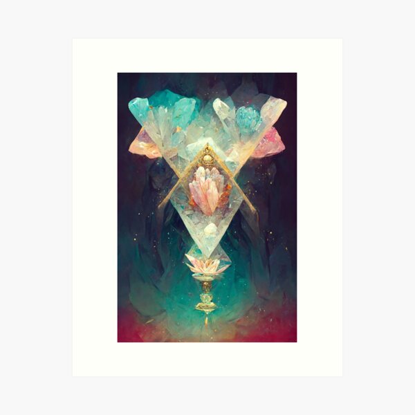 Item preview, Crystal Compass designed and sold by DeepSymbolism.
