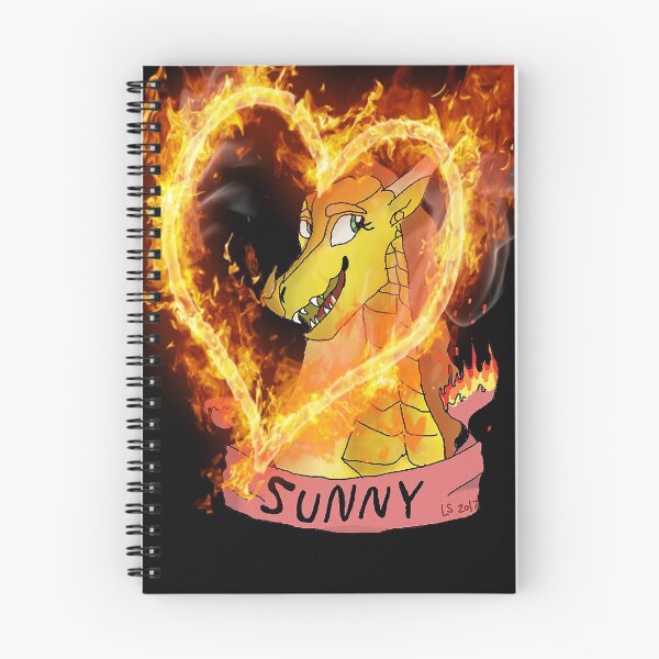 Artikelvorschau, Flügel des Feuers Inspiration, Sunny der Drache entworfen und verkauft von Edgot Emily Dimov-Gottshall.