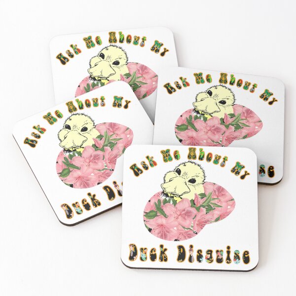 Item preview, Ask Me About My Duck Disguise With Flowers funny quack  designed and sold by TheBigShop1.