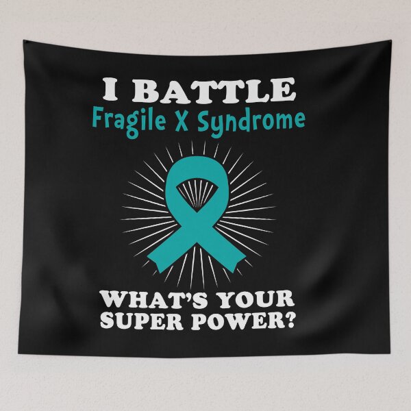 Item preview, I Battle Fragile X Syndrome Funny Fragile X Syndrome Warrior Gift designed and sold by rechardtee.
