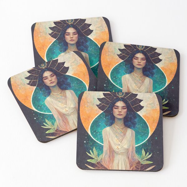 Item preview, Rooted Earth Goddess designed and sold by DeepSymbolism.