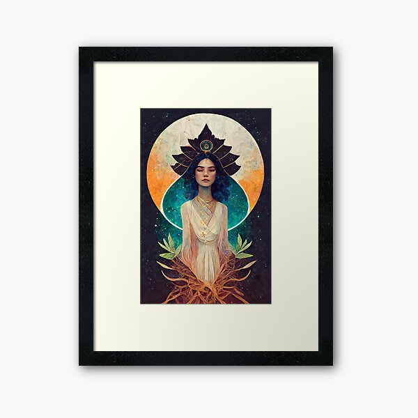 Item preview, Rooted Earth Goddess designed and sold by DeepSymbolism.