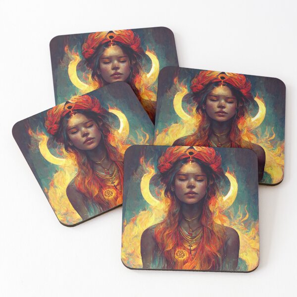Item preview, Goddess of Flames designed and sold by DeepSymbolism.