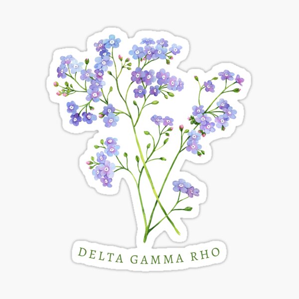 Item preview, Harding DGR Flower Sticker designed and sold by larajharper.