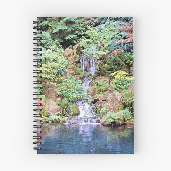 Item preview, Waterfall at Portland's Japanese Gardens designed and sold by Jane Girardot.