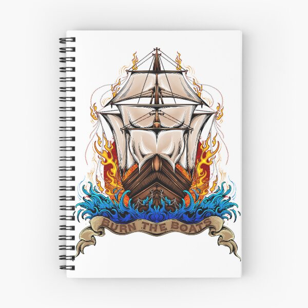 Item preview, Burn The Boats designed and sold by AudaciousDreams.