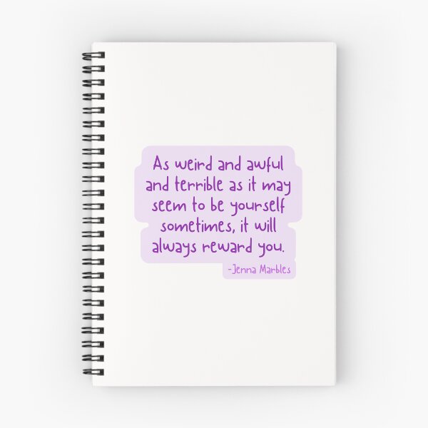 Item preview, Jenna Marbles Quote designed and sold by Elle  Hazlett.