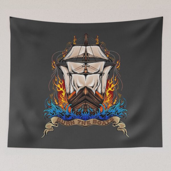 Item preview, Burn The Boats designed and sold by AudaciousDreams.