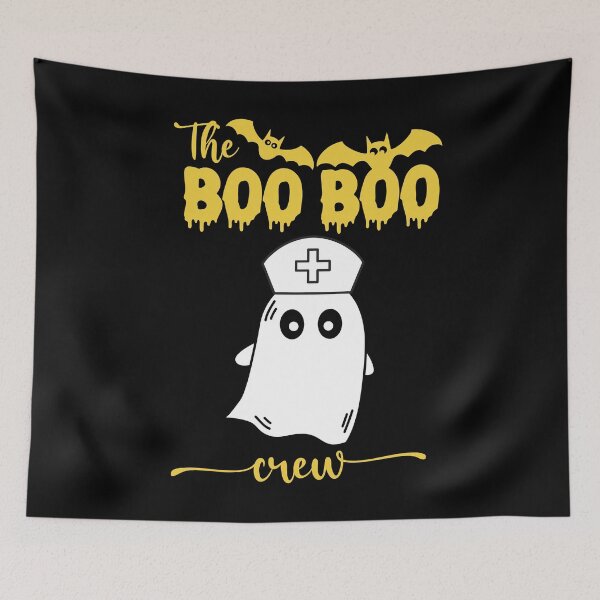 Item preview, Boo Boo Crew Nurse Funny Ghost Nurse Halloween designed and sold by Kaladzishop.