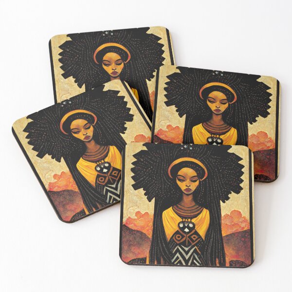 Item preview, African Goddess Meditation designed and sold by DeepSymbolism.