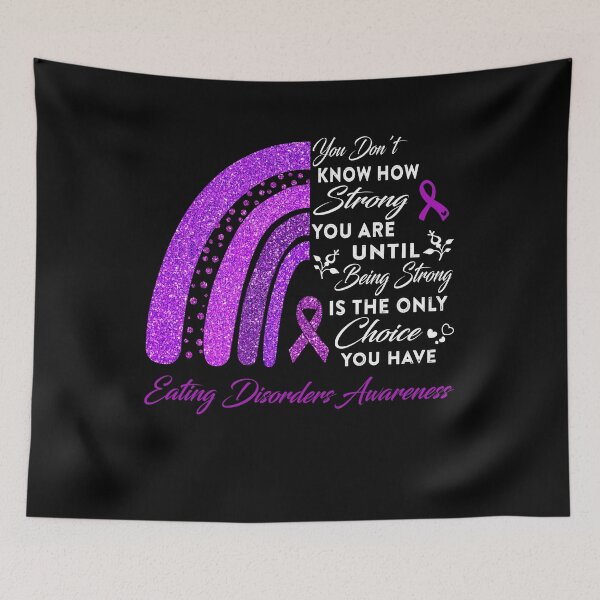 Item preview, You Don't Know How Strong You Are Rainbow Eating Disorders Awareness designed and sold by Gillosina.