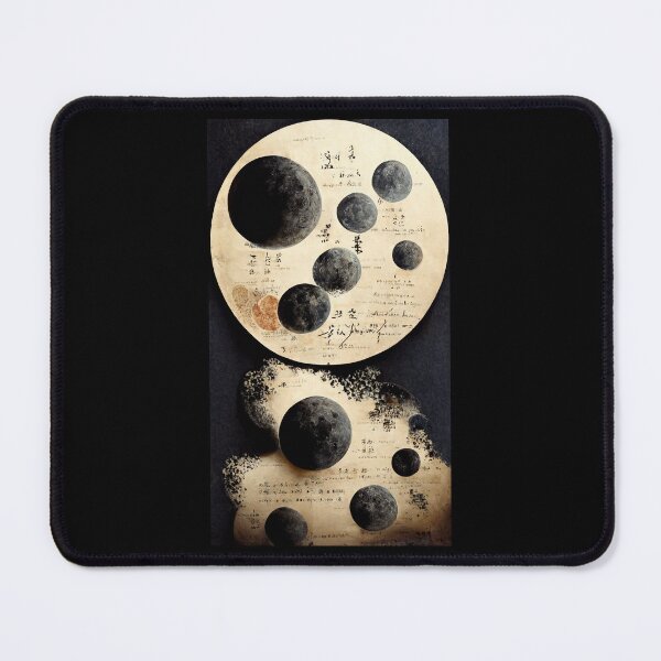 Item preview, Japanese Moon Infographic designed and sold by cassiarose.