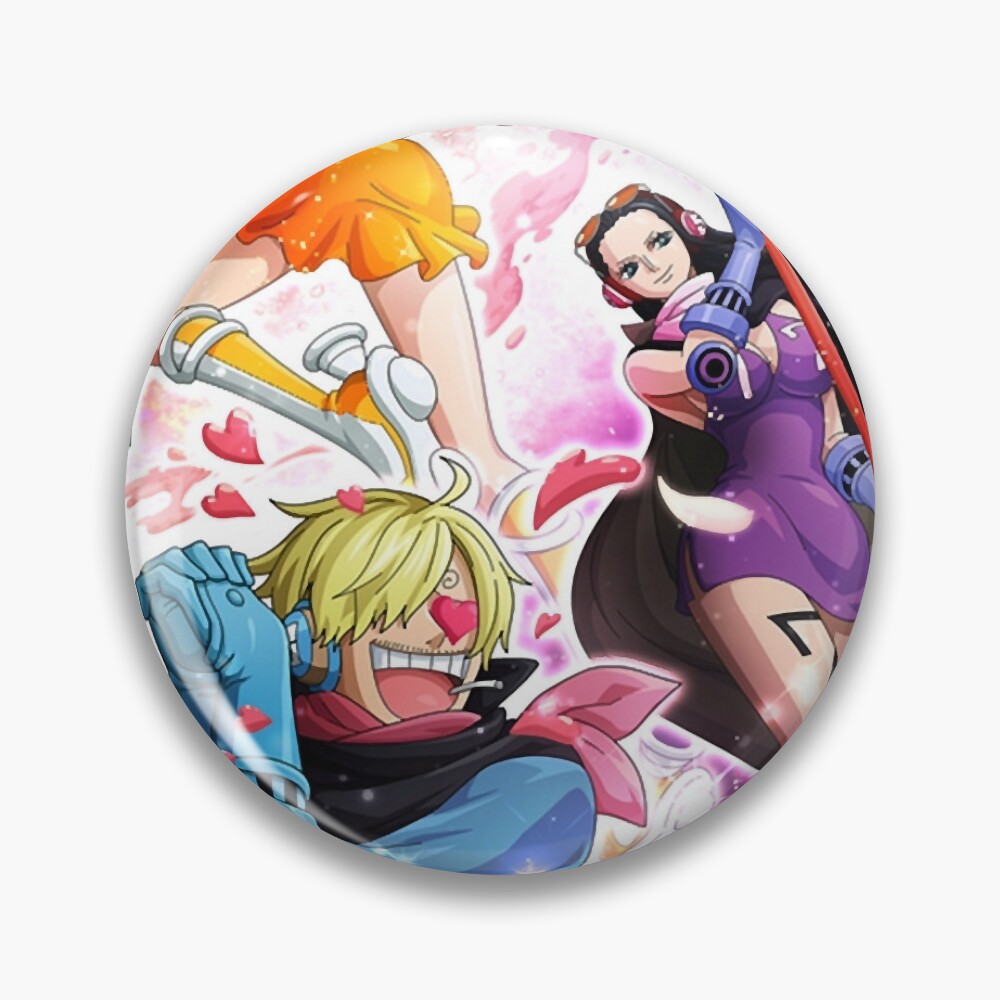 One piece luffy zoro offers robin sanji nami fantasy pin