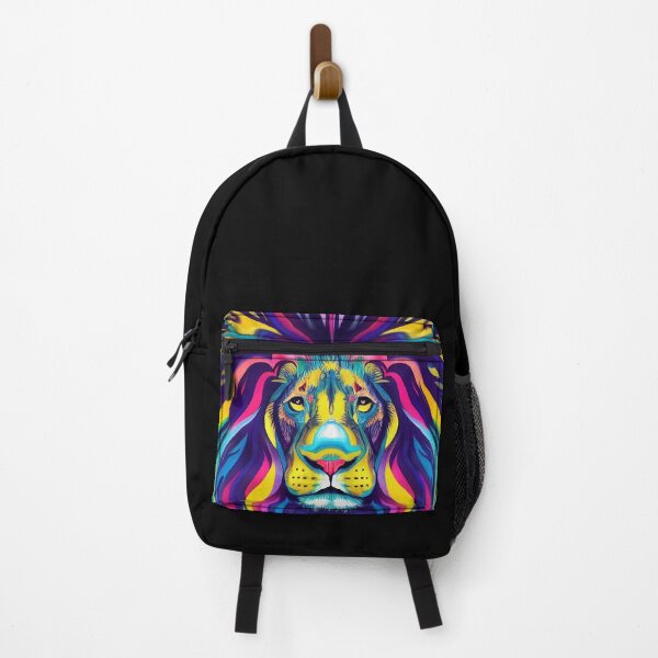 Item preview, Psychedelic Lion Print designed and sold by ThePurpleMelon.