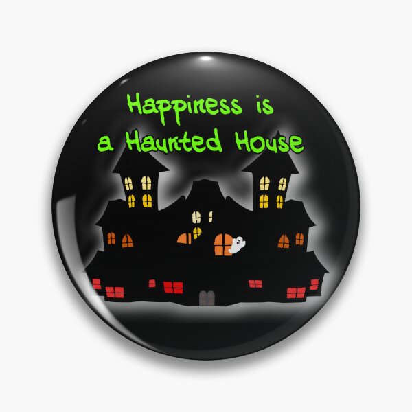 Item preview, Happiness is a Haunted House designed and sold by HalloweenThings.