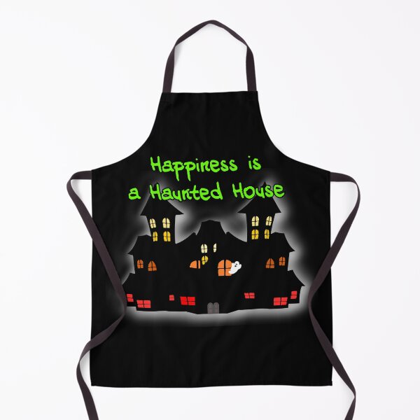 Item preview, Happiness is a Haunted House designed and sold by HalloweenThings.