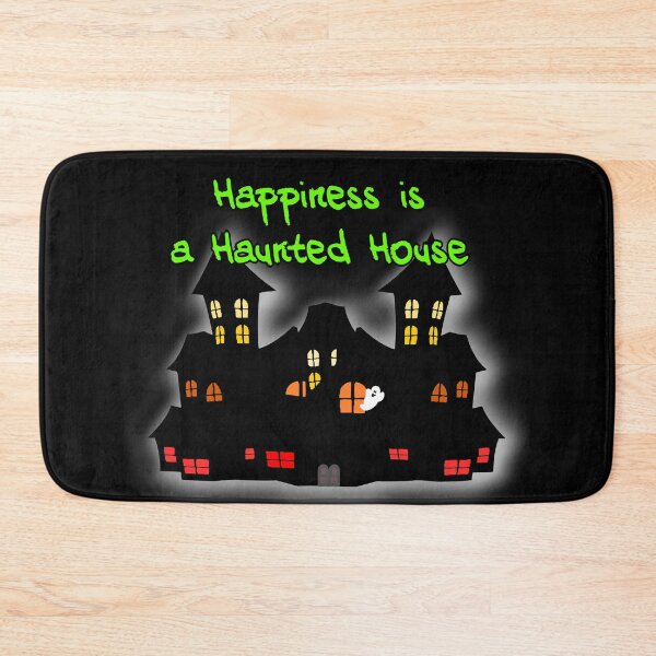 Item preview, Happiness is a Haunted House designed and sold by HalloweenThings.