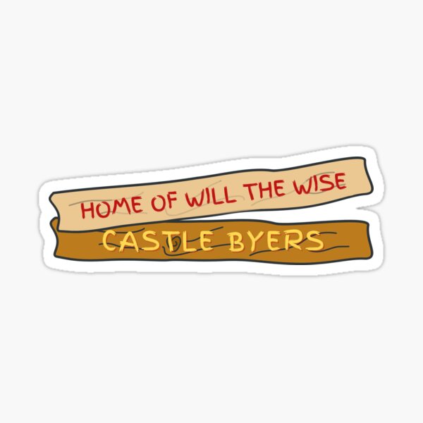 Artikel-Vorschau von Castle Byers Zeichen, designt und verkauft von AprilCreations.