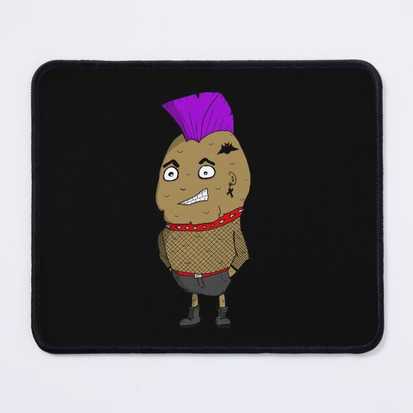 Item preview, Punk Potato from The Nightshades Goth Vegetable Family designed and sold by JonnyVsTees.