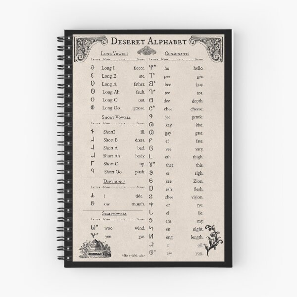Item preview, Deseret Alphabet Guide designed and sold by ElementalEmbers.