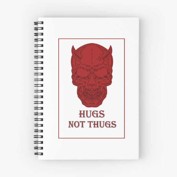 Item preview, hugs not thugs designed and sold by STOREMUZAN.