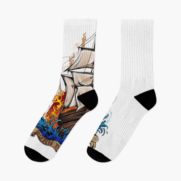 Item preview, Burn The Boats designed and sold by AudaciousDreams.