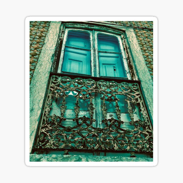 Green Window Sticker