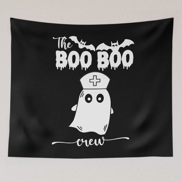 Item preview, Boo Boo Crew Nurse Funny Halloween Ghost Nurse designed and sold by Kaladzishop.