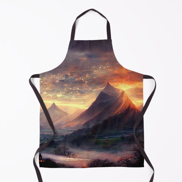 Item preview, Sunset Mountains designed and sold by HowlingFantasy.