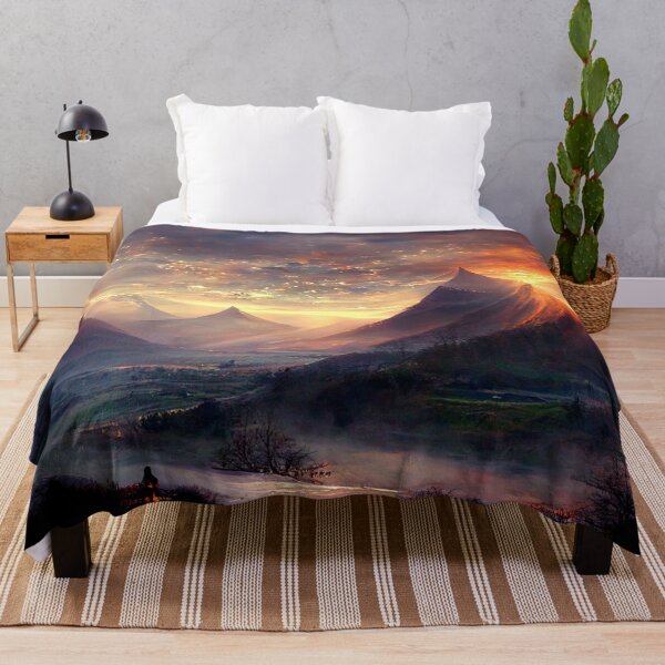 Item preview, Sunset Mountains designed and sold by HowlingFantasy.