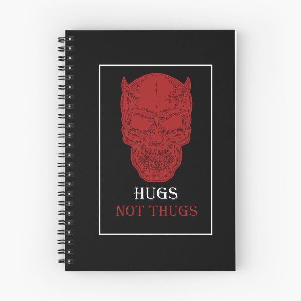 Item preview, hugs not thugs classic T-shirt designed and sold by STOREMUZAN.