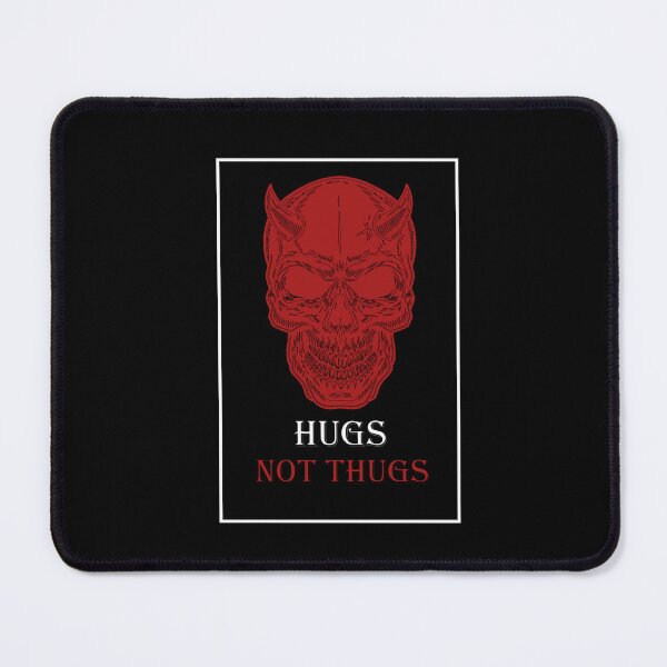 Item preview, hugs not thugs classic T-shirt designed and sold by STOREMUZAN.