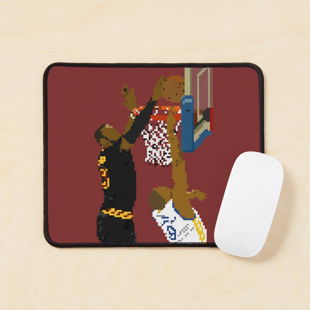 LeBron James Blocks Andre Iguodala (Pixel Art) Magnet for Sale by  RatTrapTees