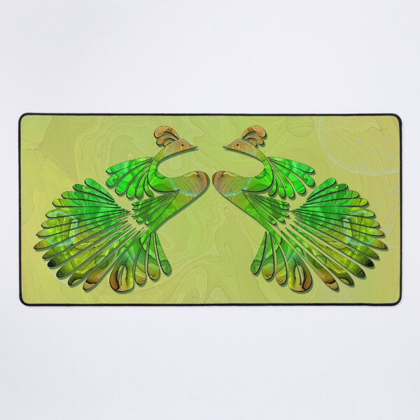 Item preview, Proud as a Peacock - Colorful Green and Gold designed and sold by LaRoach Digital Arts.