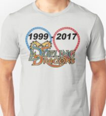 Duellierende Drachen: 1999-2017 Unisex T-Shirt