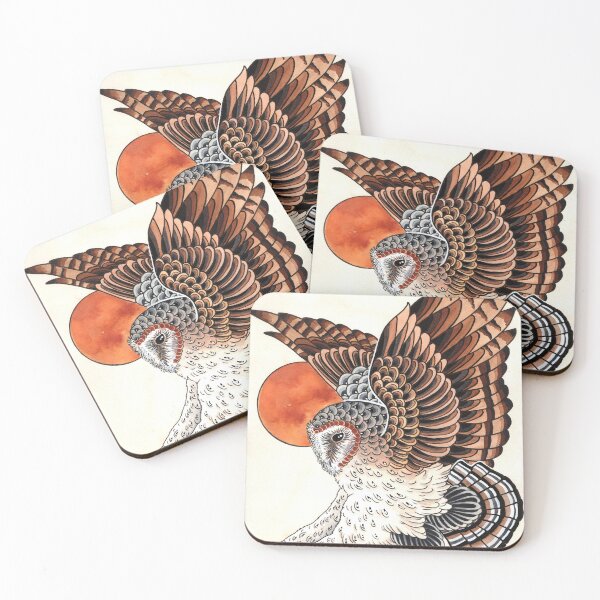 Item preview, Tattoo Barn Owl designed and sold by MarkADArt.