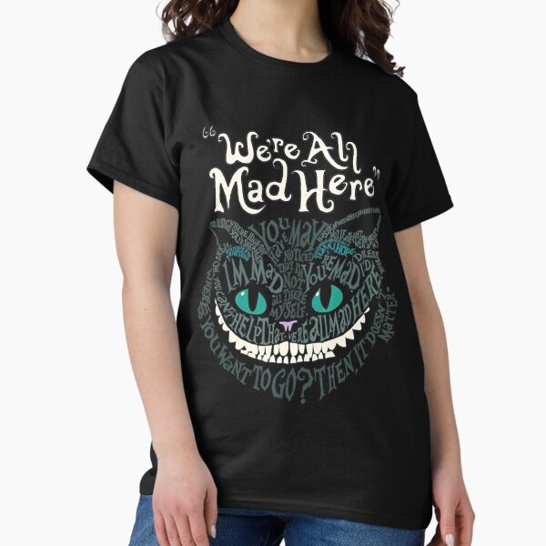 Item preview, Cheshire Alice Cat We're All Mad Here Wonderland designed and sold by cheerymid-cours.