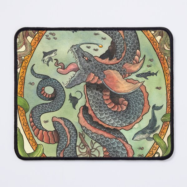 Item preview, Sea Monster Kraken Creatures designed and sold by MarkADArt.