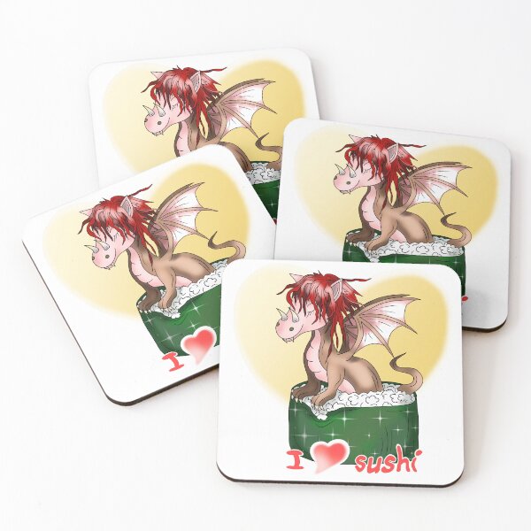 Item preview, dragon roll I love sushi  designed and sold by CuisineCat.