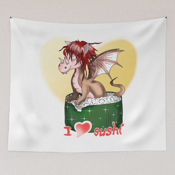 Item preview, dragon roll I love sushi  designed and sold by CuisineCat.