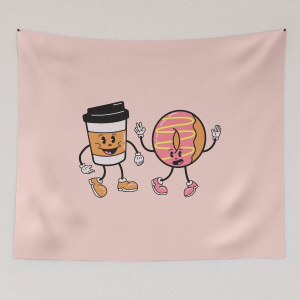 Item preview, Donut and Coffee designed and sold by AprilCreations.