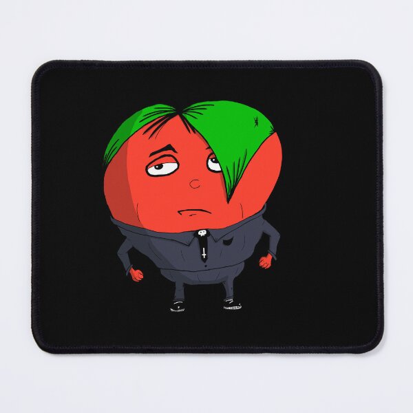 Item preview, Emo Tomato from The Nightshades Goth Vegetable Family designed and sold by JonnyVsTees.