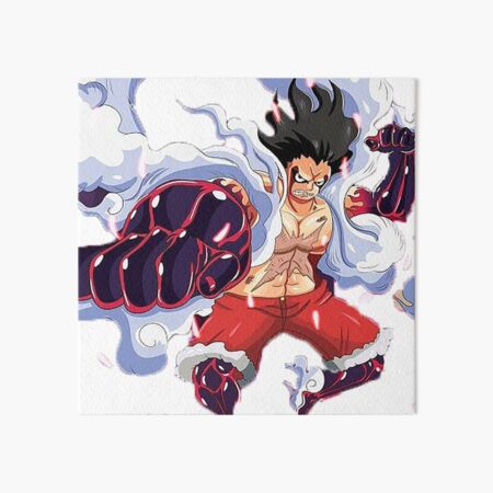 This is Luffy in gear 4 (Snakeman) Sticker for Sale by Gliphel